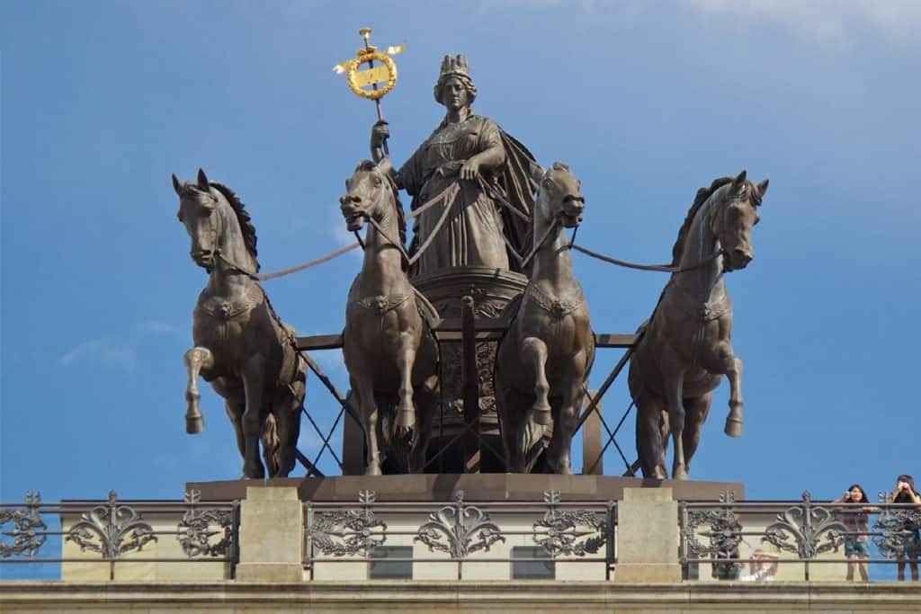 Jubiläum für die Quadriga