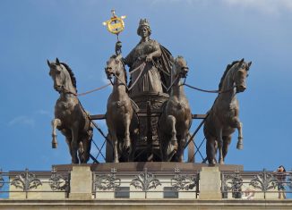 Die Braunschweiger Quadriga. Foto: Schlossmuseum / Andreas Greiner-Napp