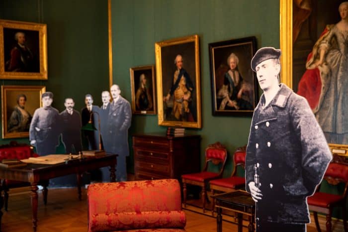 Revolutionäre im Arbeitszimmer des Schlossmuseums. Foto: M. Kruszewski/Schlossmuseum