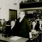 Martha Fuchs bei ihrer Amtsübernahme im Ratsaal. Foto: Stadtarchiv