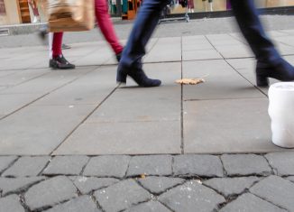 So sieht die Gruppe der Punker auf die Stadt. Foto: Diakonischen Gesellschaft