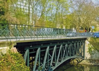 Die Pockelsbrücke, Südostansicht. Foto: Arnhold