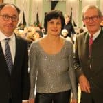 Ziehen an einem Strang: Tobias Henkel, Stiftung Braunschweigischer Kulturbesitz, Anke Kätzel, Vorstandsmitglied des Fördervereins Naturschutz Riddagshausen, und Henning Borek, Vorsitzender der Bürgerschaft Riddagshausen. Foto: Bürgerschaft Riddagshausen