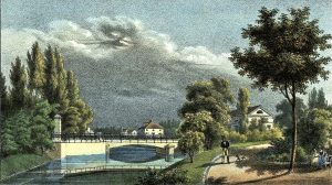 Die Wendentorbrücke um 1840. Foto: Stadtarchiv
