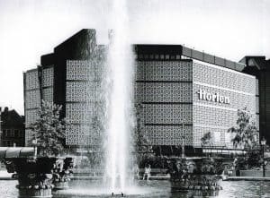 Der Horten-Bau 1974. Foto: Archiv Bofinger