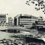 Vorschlag für die Bebauung der Georg-Eckert-Straße von Helge und Margret Bofinger. Foto: Archiv Bofinger