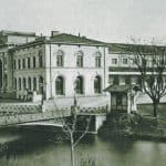 Alter Hauptbahnhof mit Okerbrücke. Foto: Stadtarchiv