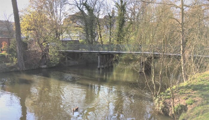 Die Sidonienbrücke. Foto: Der Löwe