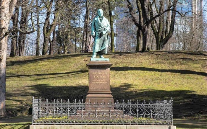 Das Gauß-Denkmal. Archivfoto: Peter Sierigk