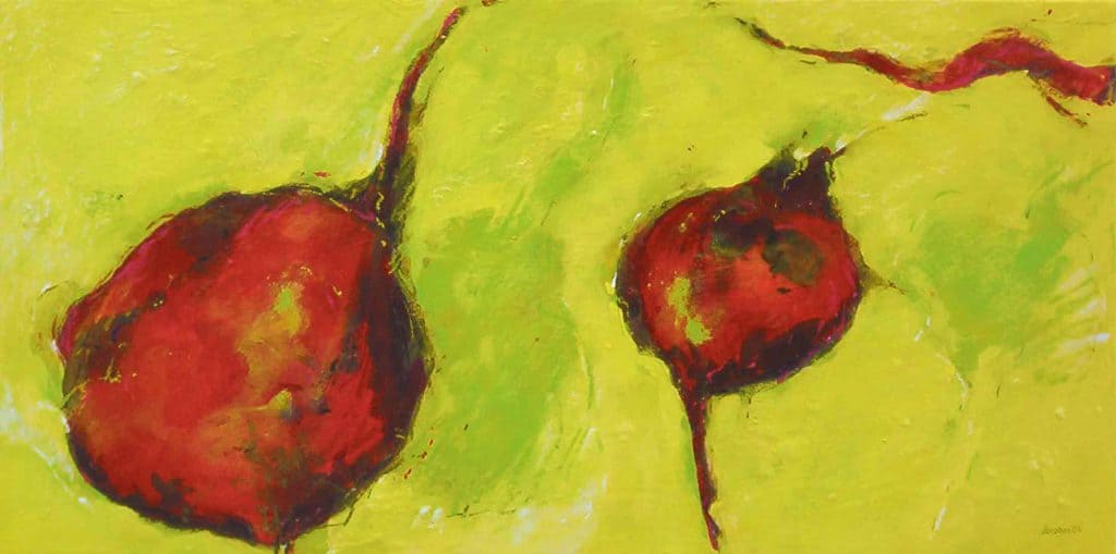 Das Schmatzen des Pinsels