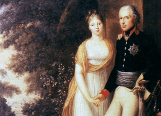 Elisabeth Christine Ulrike und Friedrich Wilhelm II. als junges Paar. Archiv: IBR