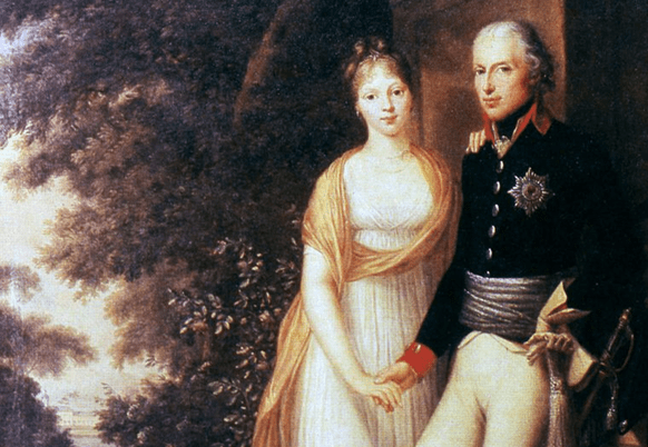 Elisabeth Christine Ulrike und Friedrich Wilhelm II. als junges Paar. Archiv: IBR