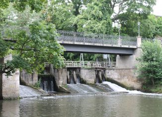 Die Ostansicht der Petriwehrbrücke. Foto: Der Löwe