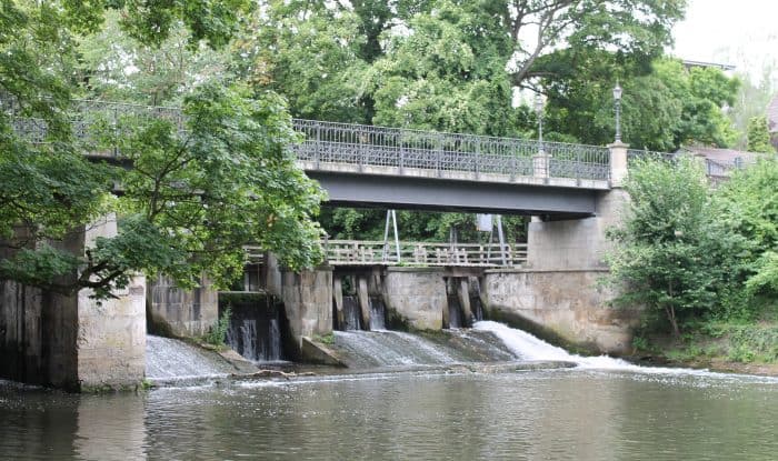 Die Ostansicht der Petriwehrbrücke. Foto: Der Löwe