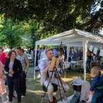 Wer Lust hatte, konnte sich porträtieren lassen. Foto: HdBS / Marek Kruszewski