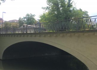 Nordansicht der Steintorbrücke. Foto: Der Löwe