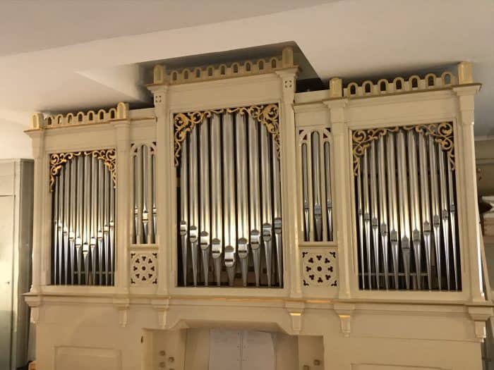 Die restaurierte Orgel. Foto: Meike Buck
