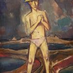 Neues Land von Karl Hofer, Ausschnitt. Leihgabe des Herzog Anton Ulrich-Museums. Foto: Schlossmuseum