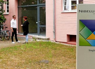 An der Ecke Walkürenring/Siegfriedstraße entsteht demnächst ein Forum für kreatives Miteinander. Foto: Karsten Mentasti