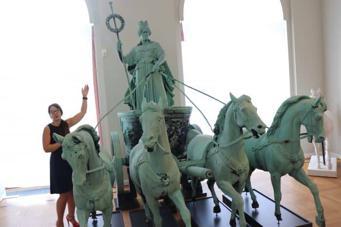 Die Seesener Quadriga war im Sommer 2018 bereits im Schlossmuseum zu sehen. Foto: Birgit Wiefel