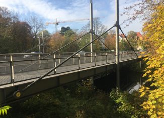 Die Petritorbrücke, Ostansicht. Foto: Löwe