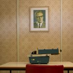 Aus der Serie „Grenzübergang Marienborn“, 2019 / Mitglieder-Ausstellung „Zonenrandgebiet“. Foto: Ansgar Marx,