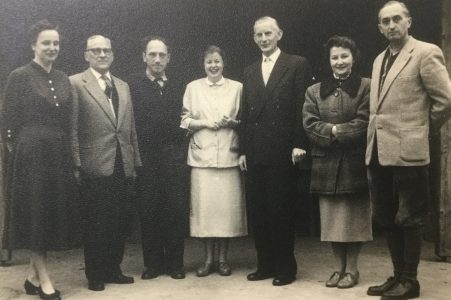 Lehrerkollegium der Volksschule Stederdorf 1959. Rechts im Bild Artur Wilke. Foto: privat