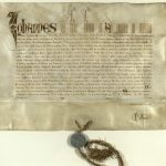 Gründungsprivileg von Papst Johannes XXIII. wird im Stadtarchiv aufbewahrt. Foto: Manfred Wildhage