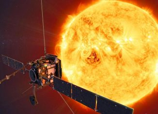 Die rund 1.800 Kilo schwere Raumsonde "Solar Orbiter" startete am 8. Februar ihre Reise in eine Umlaufbahn um die Sonne. Foto: ATG medialab/dpa