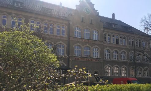 Das Gebäude der Grundschule Comeniusstraße. Foto: Der Löwe