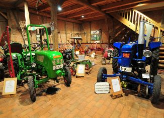 Das Museum im Dorf Lüben widmet sich der Landwirtschaft zur Zeit der Industrialisierung. Foto: Südheide Gifhorn GmbH/Frank Bierstedt