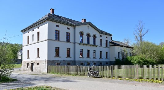 Rückansicht des sanierten Gutsherrenhauses in Walkenried. Foto: Andreas Greiner-Napp