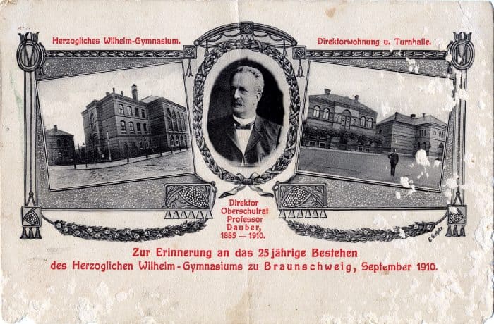Postkarte aus dem Jahr 1910 anlässlich des 25-jährigen Bestehens. Foto: Wikipedia
