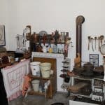 Küche im Bauernmuseum „Lenges Hof“. Foto: Der Löwe.