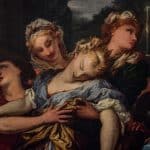 Ausschnitt „Die Madonna erscheint dem heiligen Hyazinth“, Jacopo da Empoli. Foto: SBK / Andreas Greiner Napp