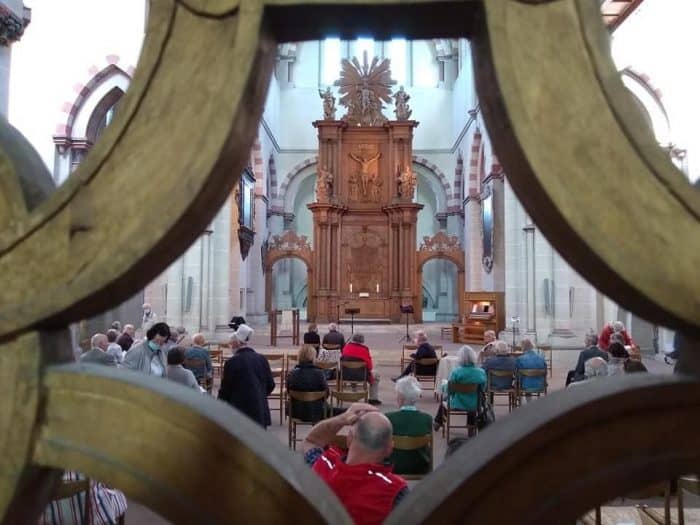 Blick in die Klosterkirche während einer früheren Muse- und Mußestunde. Foto: Klosterkirche