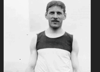 Johannes Runge als Olympiateilnehmer 1904 in St. Louis/USA. Foto: Wikipedia