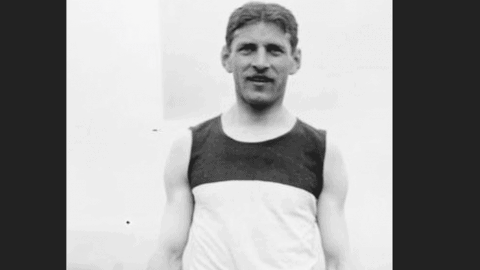 Johannes Runge als Olympiateilnehmer 1904 in St. Louis/USA. Foto: Wikipedia