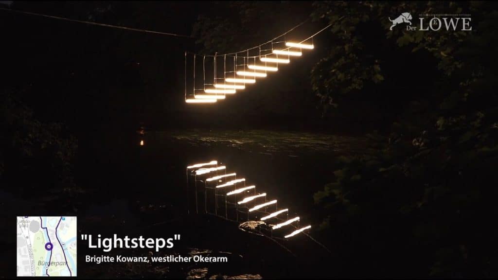 Die Oker leuchtet