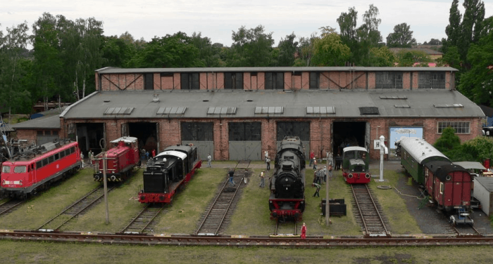 Blick auf den Lokpark. Foto: VBV