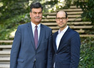 Axel Richter (links) geht, Friedemann Schnur (rechts) kommt. Foto: Die Braunschweigische Stiftung / Andreas Greiner-Napp