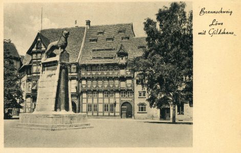 Fotomotiv für eine Postkarte aus Braunschweig. Repro: IBR