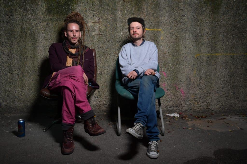 Lukas Harris und Torben Laib überzeugen mit Klang­in­stal­la­tion
