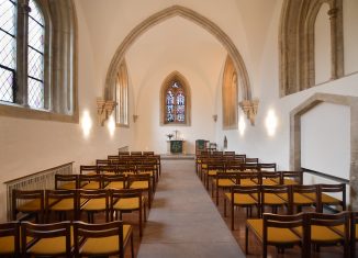 Blick in die sanierte Frauenkapelle. Foto: Andreas Greiner-Napp