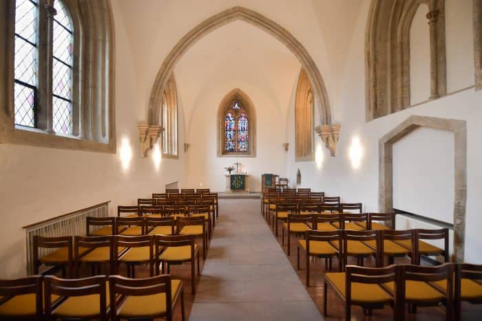 Blick in die sanierte Frauenkapelle. Foto: Andreas Greiner-Napp