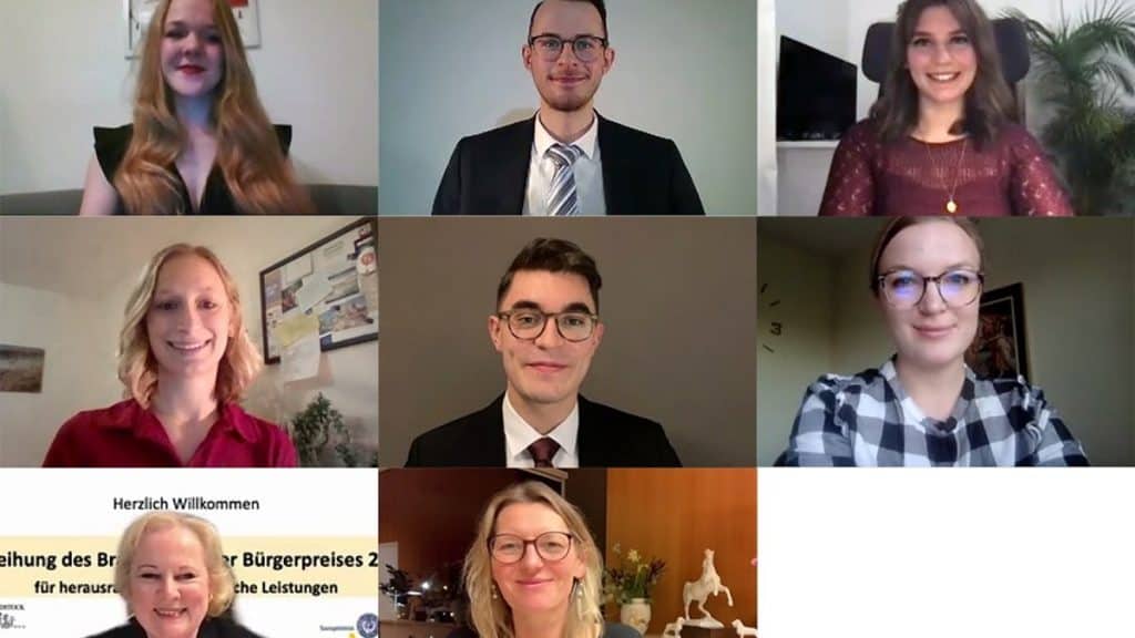 Sechs Studie­rende sind mit dem Braun­schweiger Bürger­preis ausge­zeichnet worden