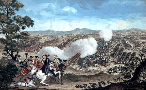 Gemälde von der Schlacht bei Minden. Foto: Wikipedia/gemeinfrei