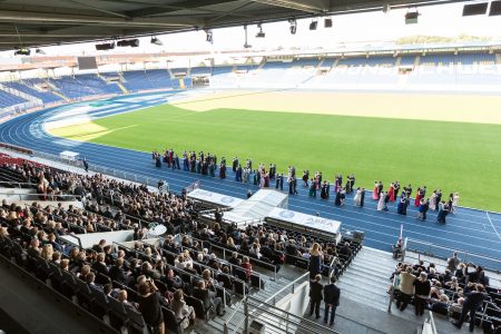 Abi-Ball im Stadion. Foto: Stadthallen GmbH