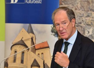 Dr. Gert Hoffmann als Präsident der Stiftung Braunschweigischer Kulturbesitz. Foto SBK