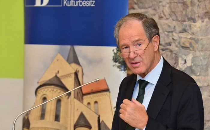 Dr. Gert Hoffmann als Präsident der Stiftung Braunschweigischer Kulturbesitz. Foto SBK